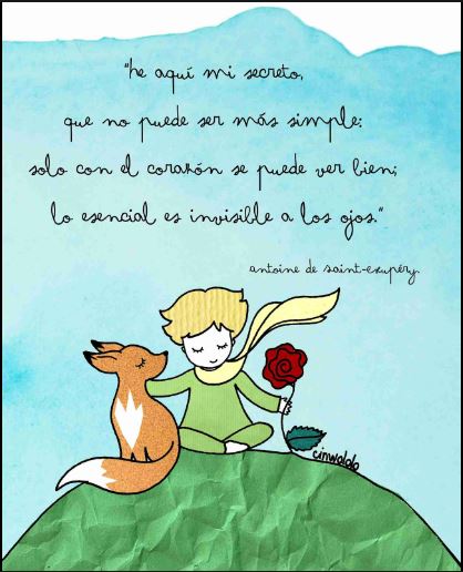 olé una rosa y domesticar un zorro.JPG